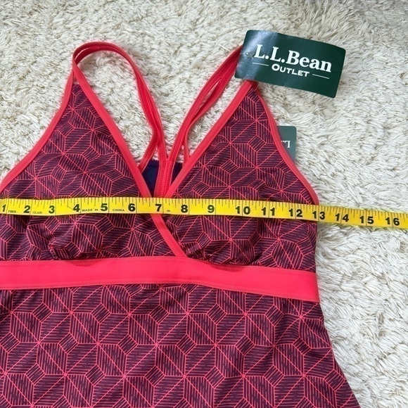L.L Bean Womens Tankini Swimwear size 6 - Picture 5 of 12